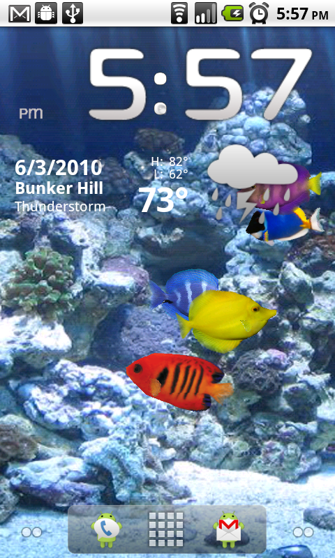 Download Live Aquarium Wallpaper For Android